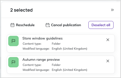 Calendar widget toolbar Calendar widget toolbar