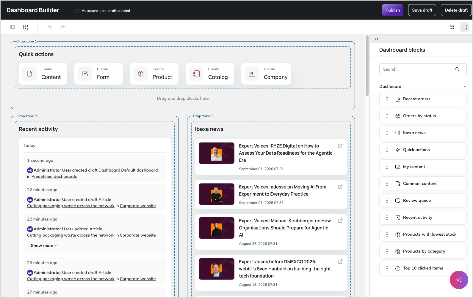 Dashboard Builder Dashboard Builder